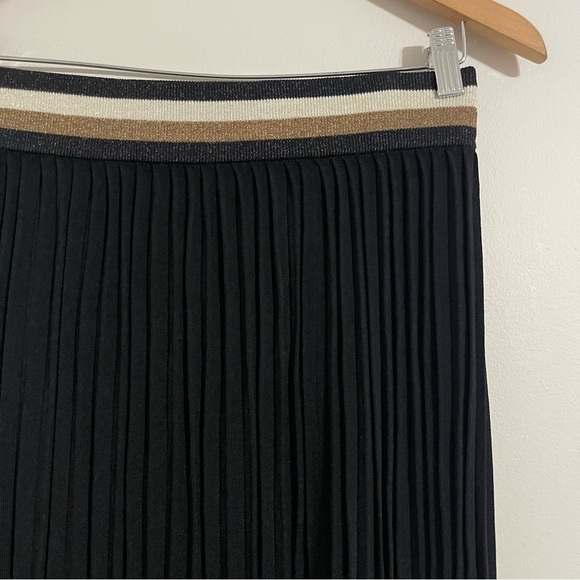 Bailey 44 women’s black Colin Pleated Knit sweater  Midi Skirt Size S - Picture 5 of 11
